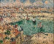 Gustave Loiseau Le Port de Dieppe Germany oil painting artist